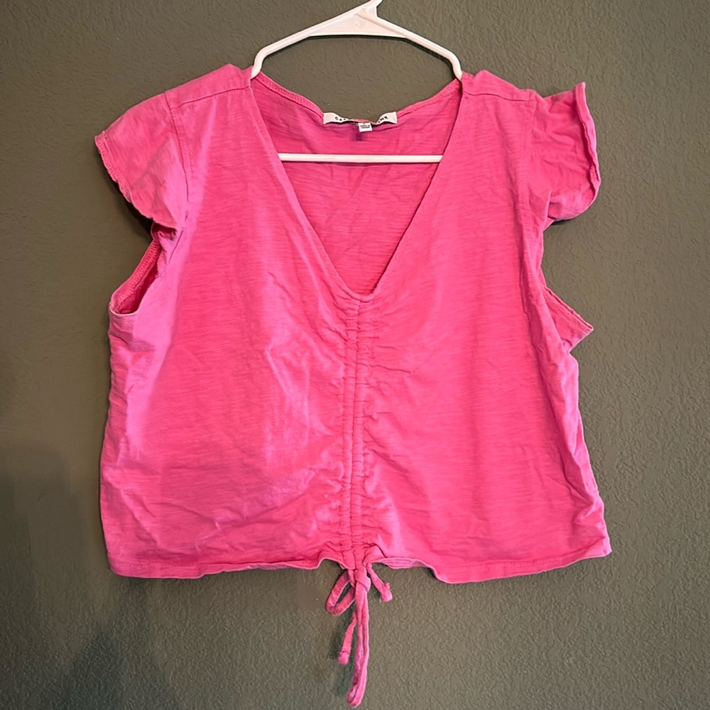 Crop pink top 🎀